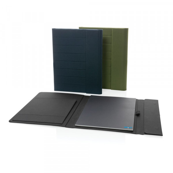 Impact Aware™ A4 portfolio with magnetic closure
