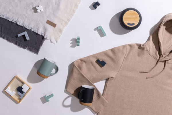 IQONIQ Torres recycled cotton hoodie undyed